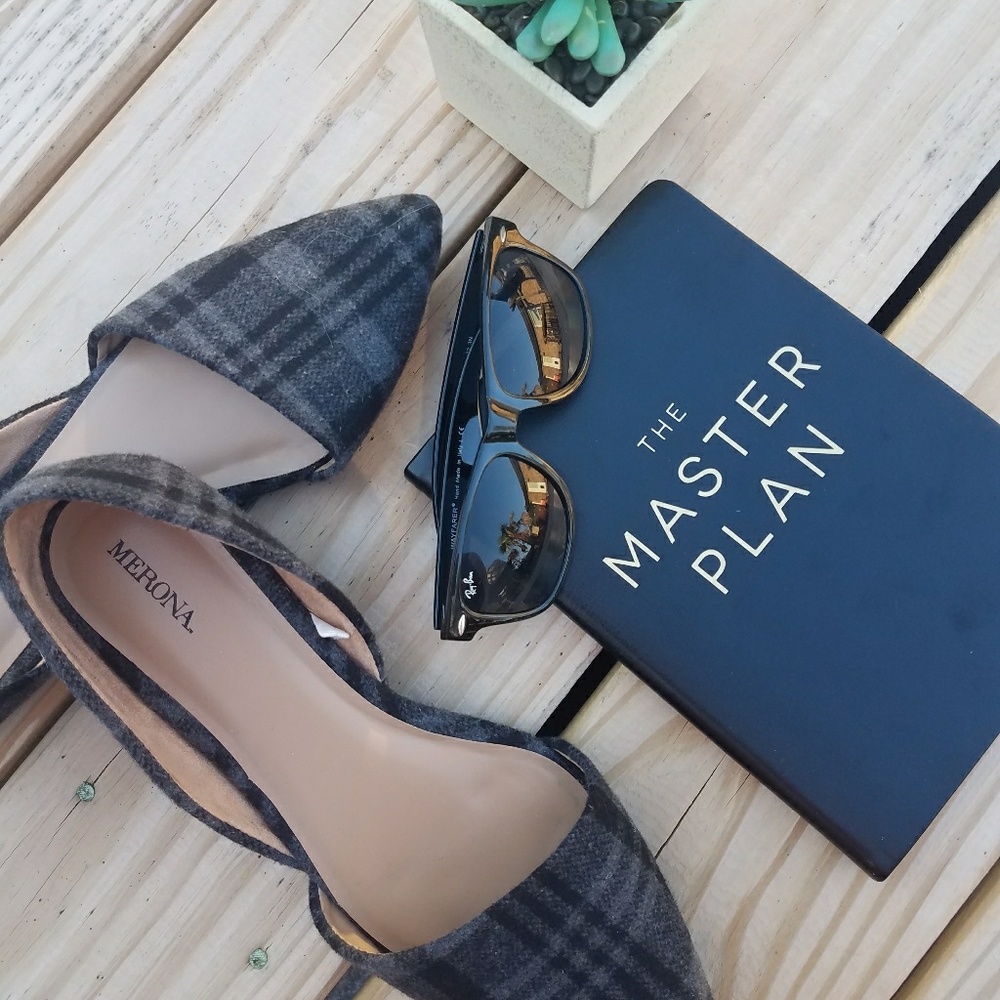 Plaid D'Orsay Flats | Merona